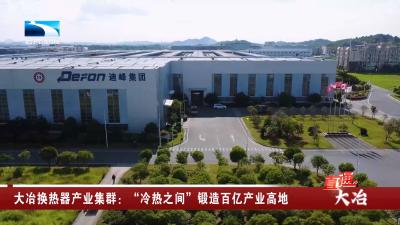 大冶换热器产业集群：“冷热之间”锻造百亿产业高地