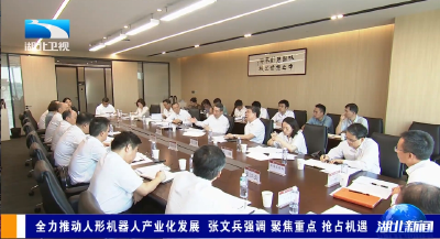全力推动人形机器人产业化发展 张文兵强调 聚焦重点 抢占机遇