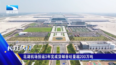 花湖机场投运3年完成货邮吞吐量超200万吨