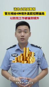 “淘金”变逃命！小心境外高薪工作骗局