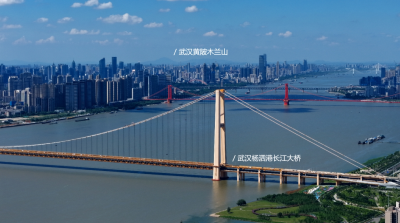 一镜八桥、双塔同框，武汉再现神图！能见度“爆表”了
