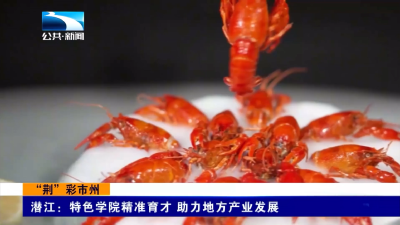 潜江：特色学院精准育才 助力地方产业发展