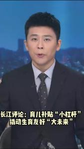 长江评论：育儿补贴“小杠杆” 撬动生育友好“大未来”