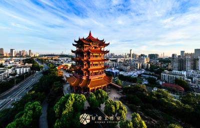 好看 | 你没见过的黄鹤楼光影