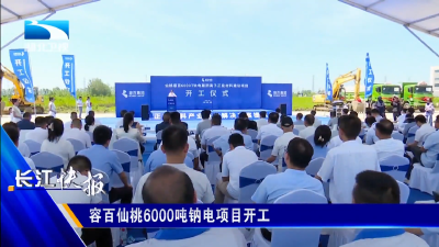 容百仙桃6000吨钠电项目开工