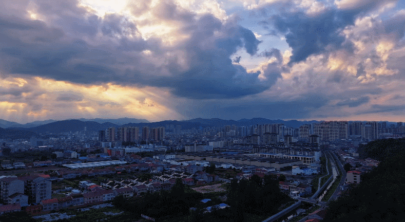 襄阳南漳：温柔天气邂逅夕阳余晖 开启诗意秋日