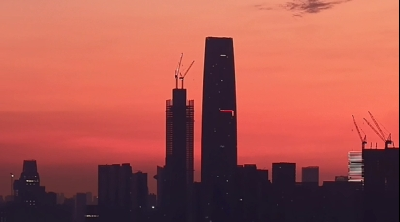 七夕限定！追着日出“读”武汉半江浪漫