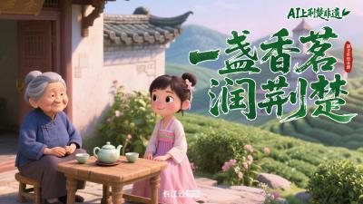 AI上荆楚非遗 | 一盏香茗润荆楚