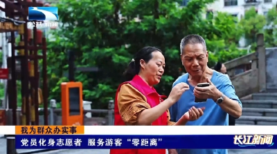 恩施宣恩：党员化身志愿者 服务游客“零距离”