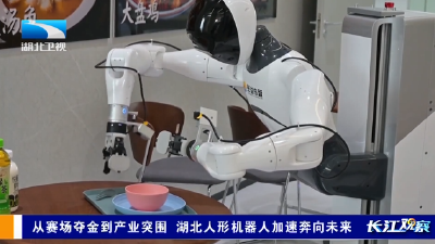 长江观察 | 从赛场夺金到产业突围 湖北人形机器人加速奔向未来