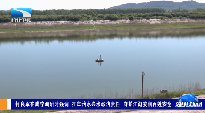 何良军在咸宁调研时强调 扛牢治水兴水政治责任 守护江湖安澜百姓安全