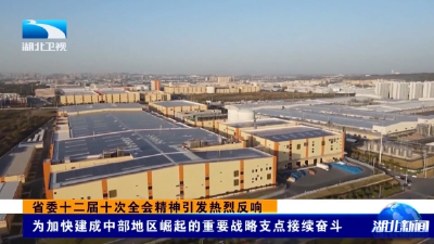 省委十二届十次全会精神引发热烈反响丨为加快建成中部地区崛起的重要战略支点接续奋斗