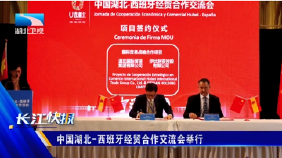 中国湖北-西班牙经贸合作交流会举行