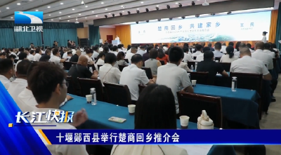 十堰郧西县举行楚商回乡推介会