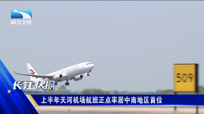 上半年天河机场航班正点率居中南地区首位