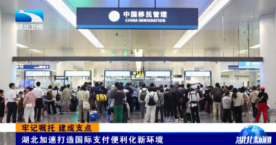 牢记嘱托 建成支点 | 湖北加速打造国际支付便利化新环境