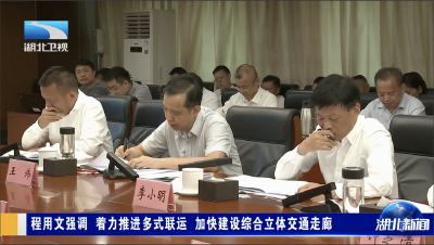 程用文强调 着力推进多式联运 加快建设综合立体交通走廊