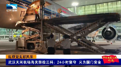 红旗党支部风采丨武汉天河机场海关旅检三科：24小时坚守 只为国门安全
