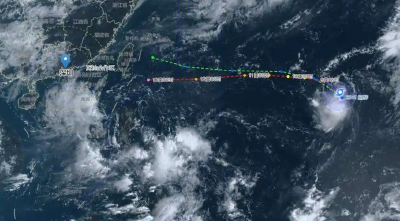 今年第11号台风“杨柳”在台湾台东县太麻里乡沿海登陆