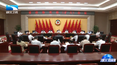 省政协召开党组会议 孙伟主持并讲话