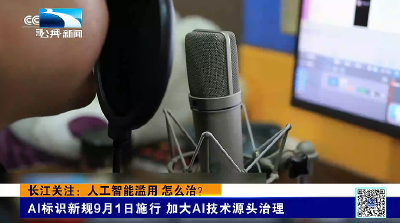 长江关注：人工智能滥用 怎么治？