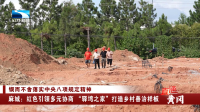 锲而不舍落实中央八项规定精神 | 麻城：红色引领多元协商 “驿塆之家”打造乡村善治样板