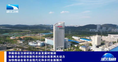 李殿勋在汉调研现代农业发展