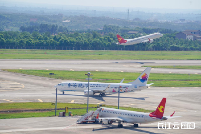 三峡机场暑运单月、累计旅客吞吐量“双破纪录”