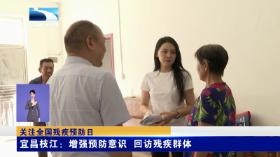 关注全国残疾预防日｜宜昌枝江：增强预防意识 回访残疾群体