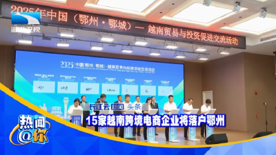 15家越南跨境电商企业将落户鄂州