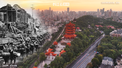 在特别的日子，今早武汉的霞光太催泪！