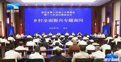 省十四届人大常委会第二十次会议举行联组会议 聚焦乡村全面振兴开展专题询问