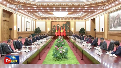 习近平会见越南国家主席梁强