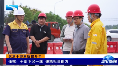 聚焦干部素质提升年 | 仙桃：干部下沉一线 锤炼担当能力