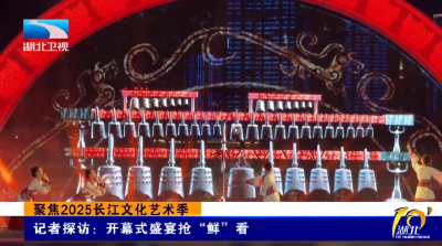 聚焦2025长江文化艺术季 | 记者探访：开幕式盛宴抢“鲜”看