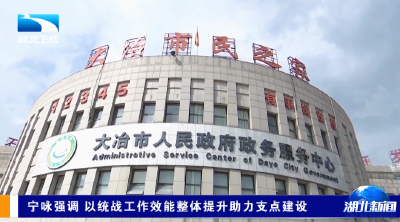 宁咏强调 以统战工作效能整体提升助力支点建设