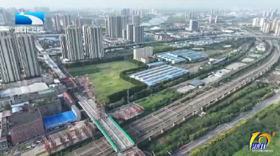 创纪录！武汉长悬臂大纵坡转体桥成功“转身”