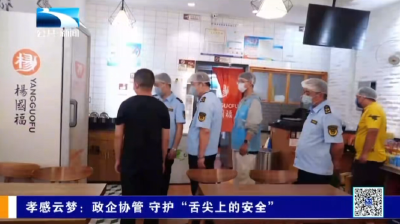 孝感云梦：政企协管  守护“舌尖上的安全”
