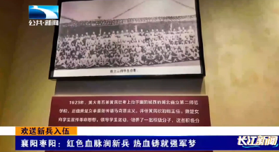 襄阳枣阳：红色血脉润新兵 热血铸就强军梦