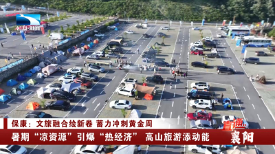 襄阳保康：暑期“凉资源”引爆“热经济” 高山旅游添动能