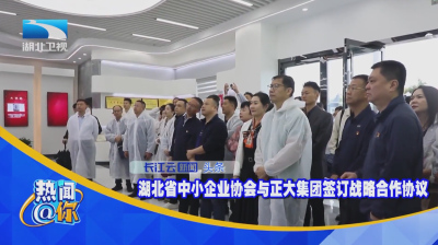 湖北省中小企业协会与正大集团签订战略合作协议