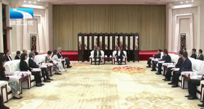 徐文海会见香港高层首长级公务员研修班代表团