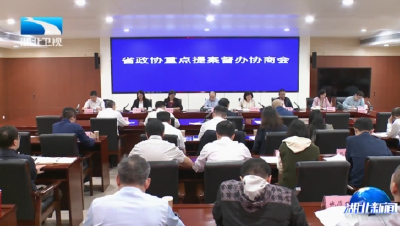 张柏青督办重点提案时强调 双向发力促进提案办理成果转化