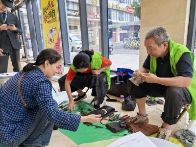 机安社区举办“秋季养生局，趣养秋日集市”，优化营商环境促融合 