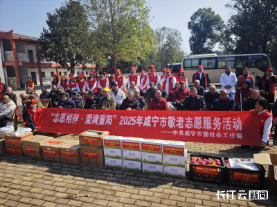 志愿相伴爱满重阳！咸宁市启动2025年敬老志愿服务活动
