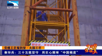 劳模工匠耀荆楚·大国工匠丨秦环兵：三十五载坚守 用匠心雕琢“中国精度”