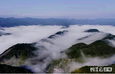 襄阳南漳：云海茫茫画中游