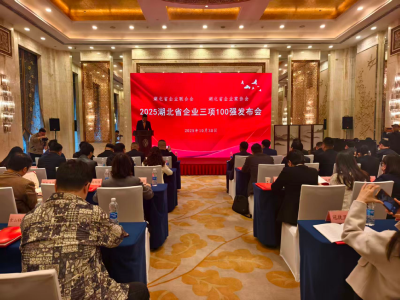 2025湖北企业100强榜单发布 ！中建三局、东风汽车等上榜