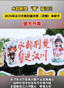 2025年汉川市第四届农民（河蟹）丰收节开幕