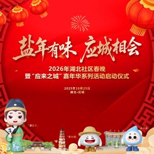 2026 湖北社区春晚应城 17 乡镇 “十佳表现奖” 投票